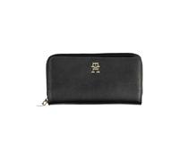 Tommy Hilfiger - Poliuretano Wallet - Femme - Accessoires - Noir - Taille: ONE Size
