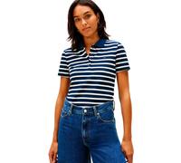 Tommy Hilfiger Polo 1985 Slim manches courtes Bleu XL Femme