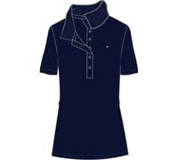 Tommy Hilfiger Polo 42047 1985 manches courtes bleu Femme S