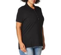 Tommy Hilfiger Polo Classique à Manches Courtes pour Femme (Standard et Grande Taille), Noir, XL, Noir, Taille XL