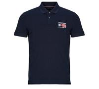 Tommy Hilfiger Polo HILFIGER FLAG REG POLO in Bleu EU S