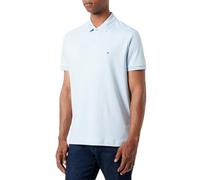 Tommy Hilfiger Polo Homme Liquid Cotton Essential REG, Bleu (Breezy Blue), M