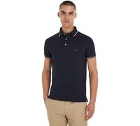 Tommy Hilfiger Polo Homme Manches Courtes 1985 RWB Tipped Slim Polo Slim, Bleu (Desert Sky), S