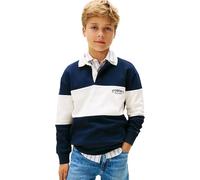 Polo enfant garcons Tommy Hilfiger COLOURBLOCK POLO LS Multicolore 8 ans