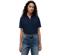 Tommy Hilfiger Polo Manches Courtes Femme 1985 Pique Regular Fit, Bleu (Dark Night Navy), M
