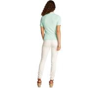 Tommy Hilfiger Polo Manches Courtes Femme 1985 Slim Pique Slim Fit, Vert (Opal Green), XL