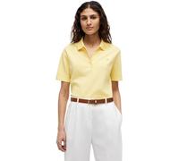 Tommy Hilfiger Polo Manches Courtes Femme Regular Fit, Jaune (Citronella), M