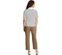 Tommy Hilfiger Polo Manches Courtes Femme Regular Fit, Multicolore (Breton Ecru/Dark Night Navy STP), M