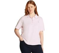 Tommy Hilfiger Polo Manches Courtes Femme Regular Fit, Rose (Light Pink), 52