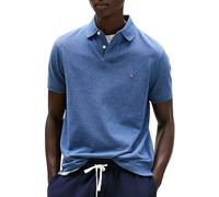Tommy Hilfiger Polo Manches Courtes Homme 1985 Regular Fit, Bleu (Faded Indigo Heather), XS