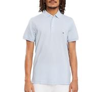 Tommy Hilfiger Polo Manches Courtes Homme 1985 Slim Fit, Bleu (Breezy Blue), XS