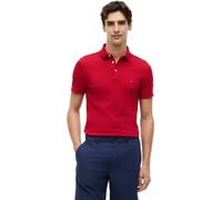 Tommy Hilfiger Polo Manches Courtes Homme 1985 Slim Fit, Multicolore (Medium Red), M