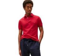 Tommy Hilfiger Polo Manches Courtes Homme 1985 Slim Fit, Multicolore (Medium Red), S