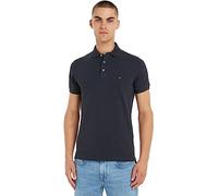 Tommy Hilfiger Polo Manches Courtes Homme 1985 Slim Slim Fit, Bleu (Desert Sky), L