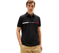 Tommy Hilfiger Polo Manches Courtes Homme Chest Insert Regular Fit, Noir (Black), XL