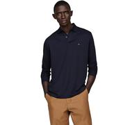 Tommy Hilfiger Polo Manches Longues Homme Liquid Cotton Regular Fit, Bleu (Desert Sky), 3XL