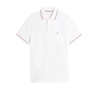 Tommy Hilfiger - Polo Performance en Jersey Coupe Standard - Homme - Tops - Blanc - Taille: 2XL
