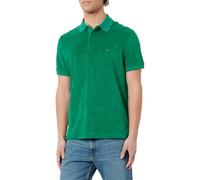 Tommy Hilfiger Polo REG en Micro-éponge pour Homme, Vert (Nouveau Green), XL