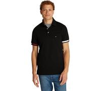 Tommy Hilfiger Flag Cuff Slim Polo MW0MW37518 S/S, Black (Black), 3XL Homme