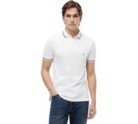 Tommy Hilfiger Polo S/S pour Homme, Blanc (Blanc), 3XL Grande Taille