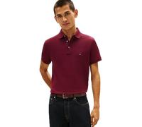 Tommy Hilfiger Polo Slim 1985 MW0MW17771 S/S pour Homme, Violet, XS, Violet (Deep Rouge), XS