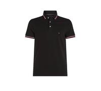 Tommy Hilfiger Tipped Slim Fit Short Sleeve Polo Noir S Homme