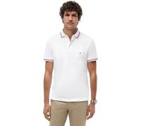 Tommy Hilfiger Polo Slim fit pour Homme MW0MW37346 S/S, Blanc, XL, Blanc (Blanc), XL