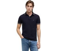 Tommy Hilfiger Polo Slim fit pour Homme MW0MW37346 S/S, Bleu, M, Bleu (Desert Sky), M
