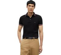 Tommy Hilfiger Tipped Slim Fit Short Sleeve Polo Noir 2XL Homme