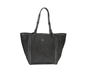Tommy Hilfiger - Polyester Tote Bag - Femme - Sacs - Noir - Taille: ONE Size