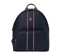 Tommy Hilfiger Sac à dos femme Popette Dome AW0AW17651 Bleu foncé/rouge/blanc Taille unique