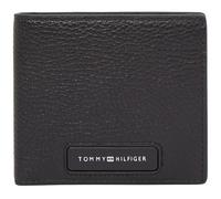 Tommy Hilfiger TH Monogram Porte-monnaie Cuir 11.5 cm noir
