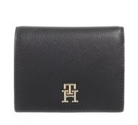 Tommy Hilfiger Porte-Monnaie Femme TH Casual Bi-Fold Wallet Grand Modèle, Noir (Black), Taille Unique