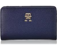 Tommy Hilfiger Porte-Monnaie Femme TH Timeless Med Bi Fold Grand Modèle, Bleu (Space Blue), Taille Unique