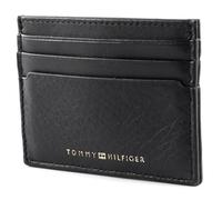 Tommy Hilfiger Porte-Monnaie Homme TH Premium Leather CC Holder Petit Modèle, Noir (Black), Taille Unique
