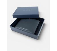 TOMMY HILFIGER porte monnaie portefeuille cuir noir Central CC and Coin NEUF