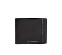 Tommy Hilfiger Portefeuille Central TH CC & Coin AM0AM14233 – 2 volets Homme – Noir Taille Unique
