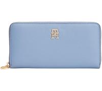 Tommy Hilfiger Portefeuille Femme Distinct avec Fermeture Éclair, Bleu (Brisk Blue), Taille Unique