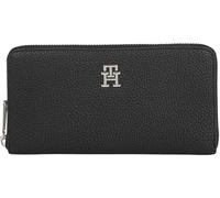 Tommy Hilfiger Portefeuille femme Emblem Large zippé Noir Taille unique