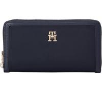Tommy Hilfiger Portefeuille Femme Essential Large avec Portemonnaie, Bleu (Space Blue), Taille Unique