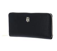 Tommy Hilfiger Portefeuille Femme TH Timeless Large Za en Similicuir, Noir (Black), Onesize