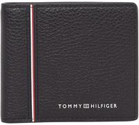 Tommy Hilfiger TH Corp Mini CC Wallet AM0AM13042, Portefeuille à Deux Volets Homme, Black (Black), OS