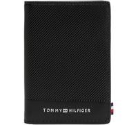 Tommy Hilfiger Portefeuille Homme Foundation Bifold en Cuir, Noir (Black), Taille Unique