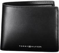 TOMMY HILFIGER Portefeuille Hommes Autres fibres Noir SF20423 - Taille : Unique