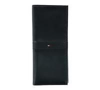 Tommy Hilfiger Portefeuille secrétaire Classique pour Homme avec fenêtre d'identification et Plusieurs emplacements pour Cartes, Ranger Noir, Taille Unique