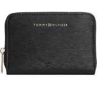 Tommy Hilfiger Portefeuille zippé Modern Compact AW0AW18487 Femme Noir Taille Unique