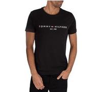 Tommy Hilfiger Pour des hommes T-shirt avec logo Core, NoirXXL noir G