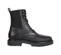 Tommy Hilfiger - Premium Casual Chunky Lth Boot - Homme - Chaussures - Noir - Taille: 41 EU