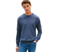 Tommy Hilfiger Pull à col rond Essential Structure MW0MW36347 Homme Bleu (mer Égée) XL