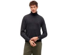 Tommy Hilfiger Pima Cotton Cashmere Sweater Dark Grey Heather Taille: S | Pulls col roulé Outlet | Homme | Gris
